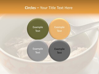 Pork Rib Soup Traditional Chinese Cuisine Clear Broth PowerPoint Template