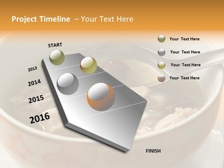 Pork Rib Soup Traditional Chinese Cuisine Clear Broth PowerPoint Template