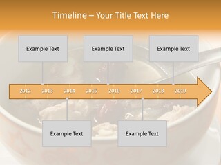 Pork Rib Soup Traditional Chinese Cuisine Clear Broth PowerPoint Template