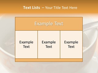 Pork Rib Soup Traditional Chinese Cuisine Clear Broth PowerPoint Template