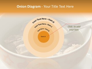 Pork Rib Soup Traditional Chinese Cuisine Clear Broth PowerPoint Template