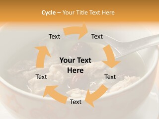 Pork Rib Soup Traditional Chinese Cuisine Clear Broth PowerPoint Template