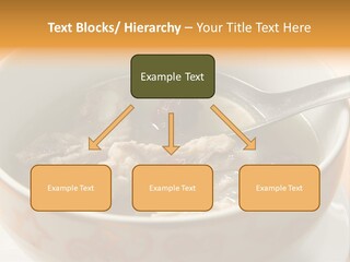 Pork Rib Soup Traditional Chinese Cuisine Clear Broth PowerPoint Template