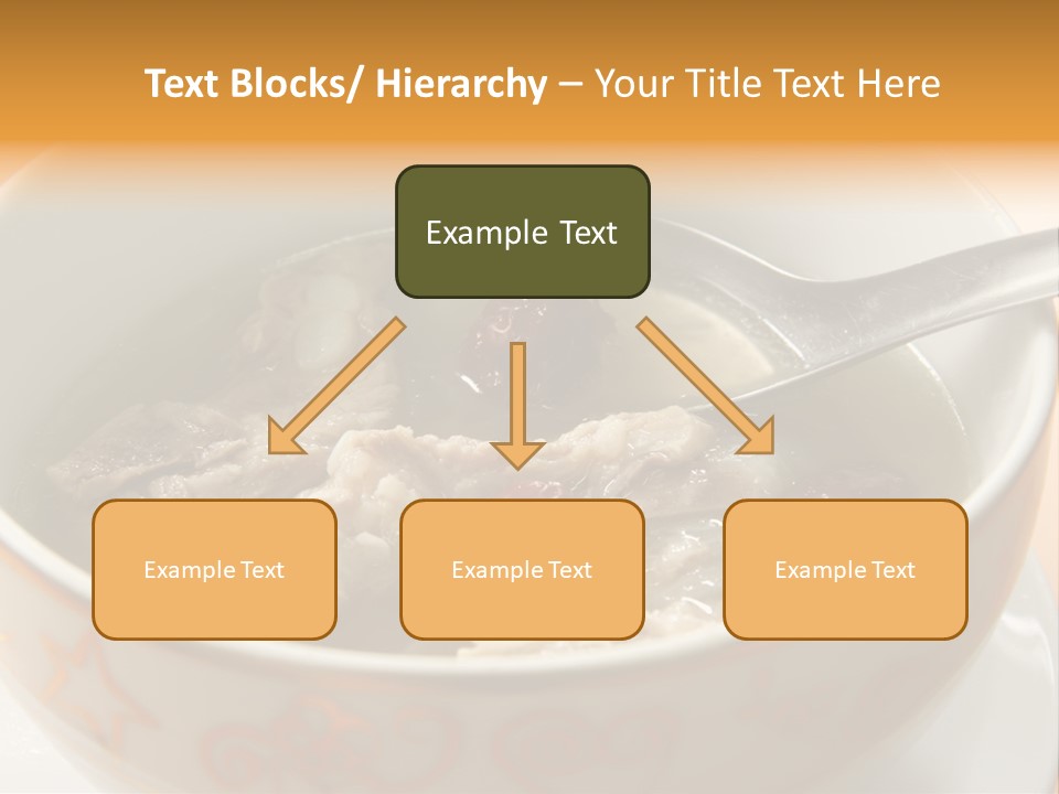 Pork Rib Soup Traditional Chinese Cuisine Clear Broth PowerPoint Template