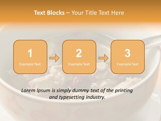 Pork Rib Soup Traditional Chinese Cuisine Clear Broth PowerPoint Template