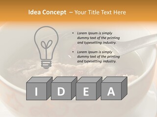 Pork Rib Soup Traditional Chinese Cuisine Clear Broth PowerPoint Template