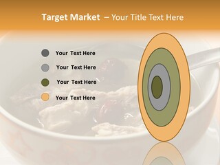 Pork Rib Soup Traditional Chinese Cuisine Clear Broth PowerPoint Template