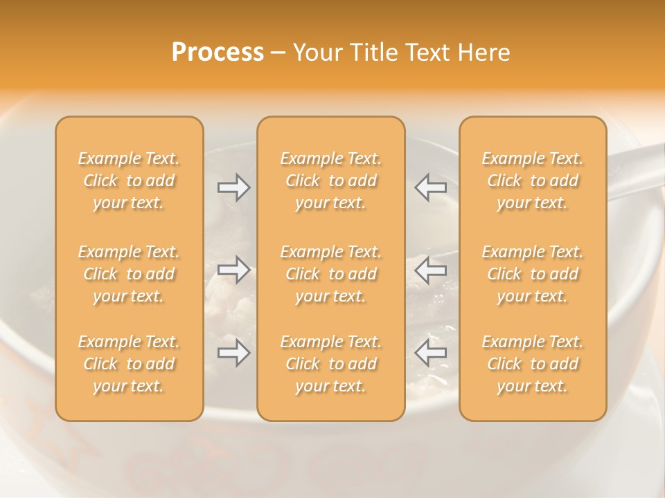 Pork Rib Soup Traditional Chinese Cuisine Clear Broth PowerPoint Template