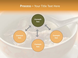 Pork Rib Soup Traditional Chinese Cuisine Clear Broth PowerPoint Template