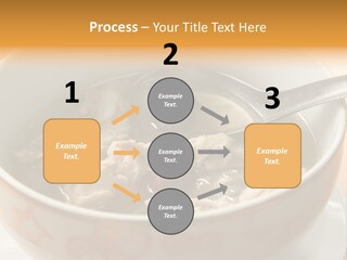 Pork Rib Soup Traditional Chinese Cuisine Clear Broth PowerPoint Template