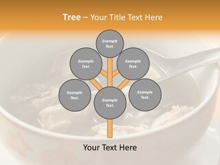 Pork Rib Soup Traditional Chinese Cuisine Clear Broth PowerPoint Template
