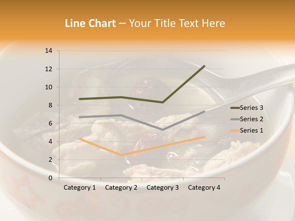 Pork Rib Soup Traditional Chinese Cuisine Clear Broth PowerPoint Template