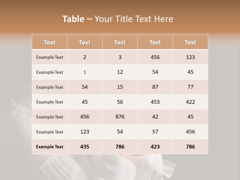 Beautiful Woman With Eyes Closed In Fervent Prayer PowerPoint Template