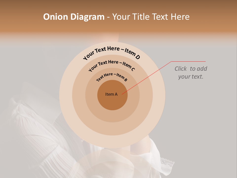 Beautiful Woman With Eyes Closed In Fervent Prayer PowerPoint Template