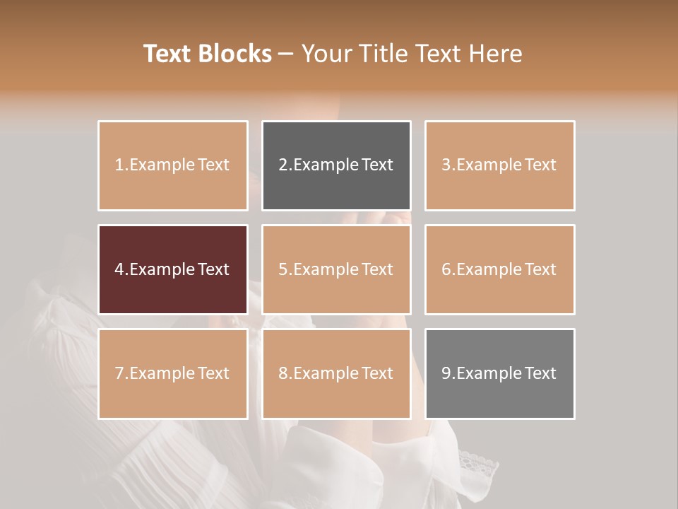 Beautiful Woman With Eyes Closed In Fervent Prayer PowerPoint Template