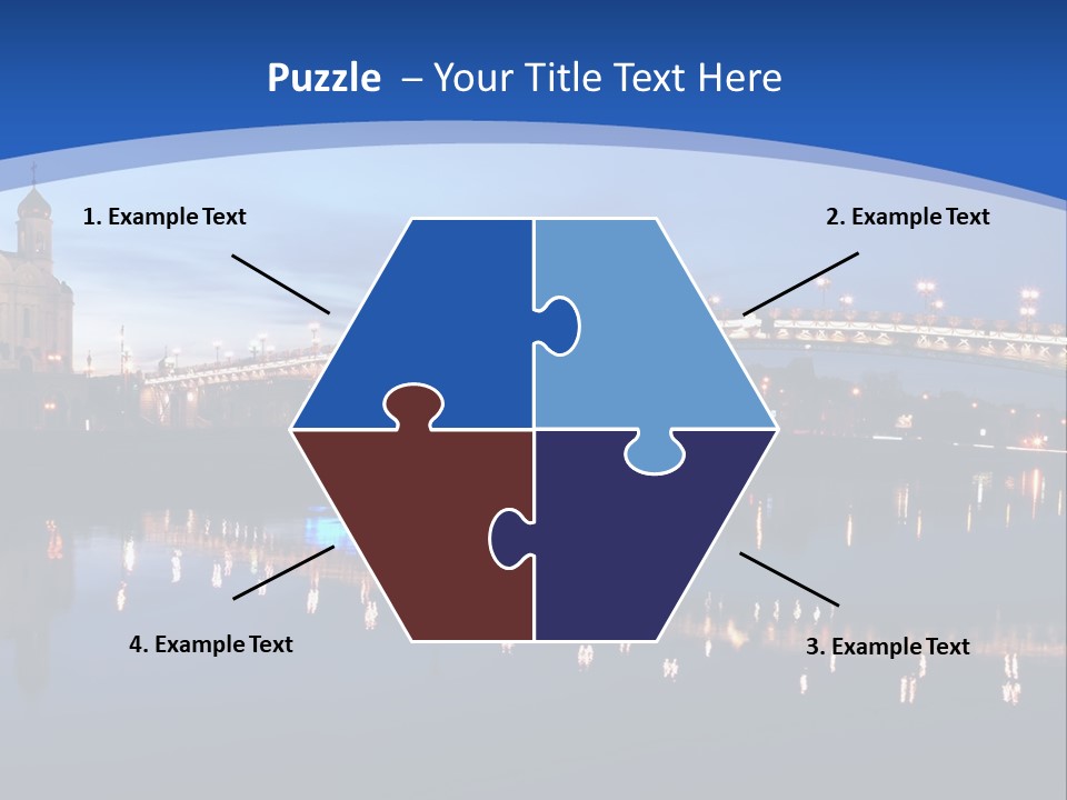 Temple Of Christ Our Saviour In Moscow PowerPoint Template