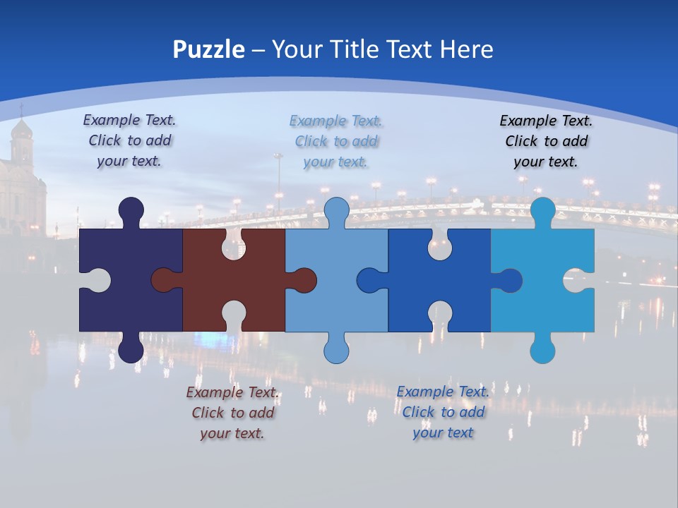 Temple Of Christ Our Saviour In Moscow PowerPoint Template