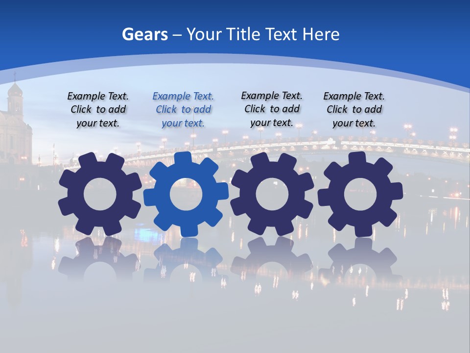 Temple Of Christ Our Saviour In Moscow PowerPoint Template