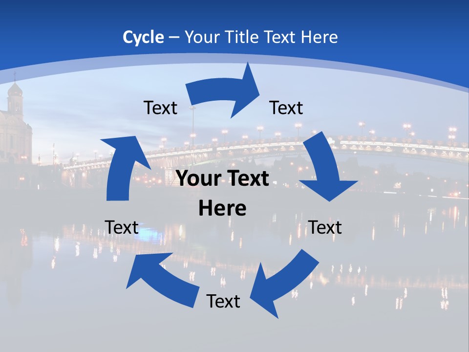 Temple Of Christ Our Saviour In Moscow PowerPoint Template