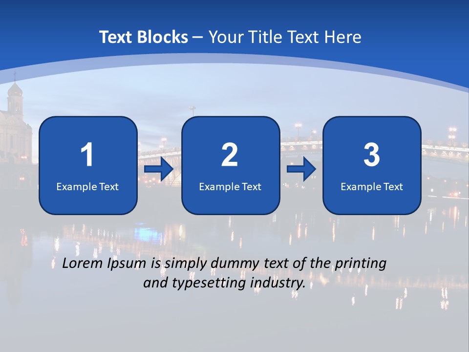 Temple Of Christ Our Saviour In Moscow PowerPoint Template