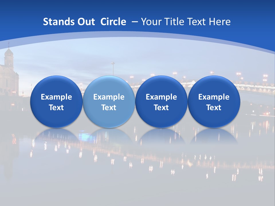 Temple Of Christ Our Saviour In Moscow PowerPoint Template