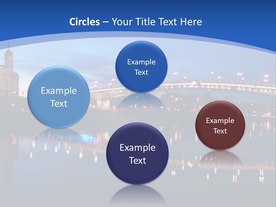 Temple Of Christ Our Saviour In Moscow PowerPoint Template