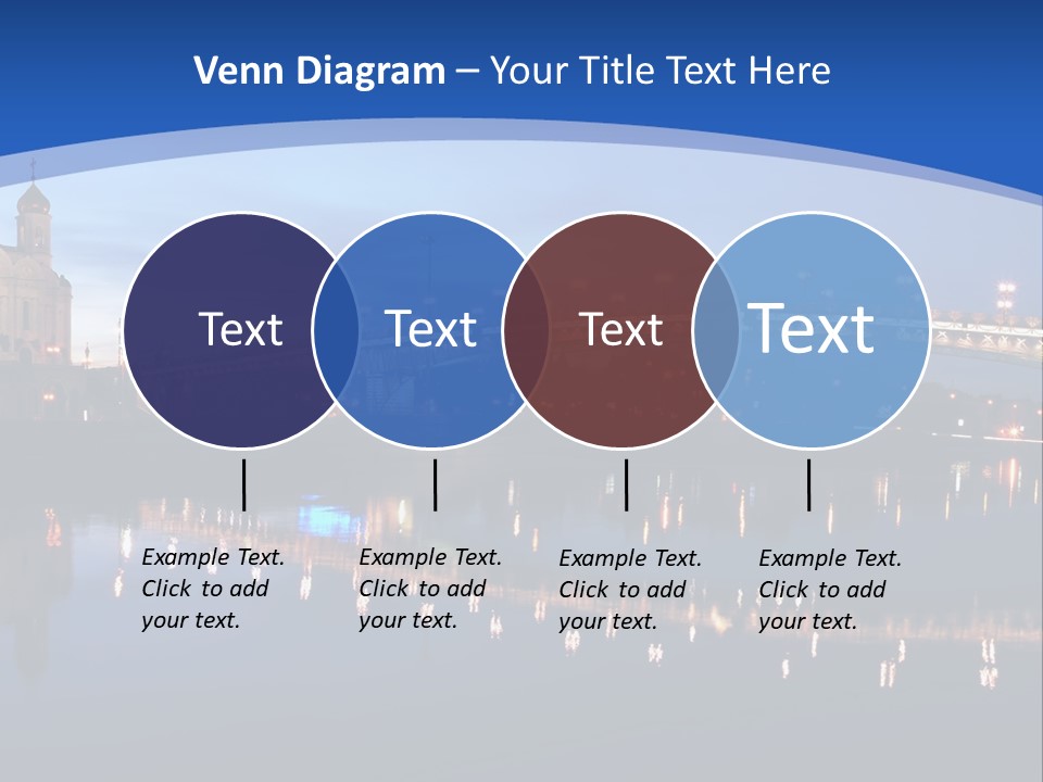 Temple Of Christ Our Saviour In Moscow PowerPoint Template