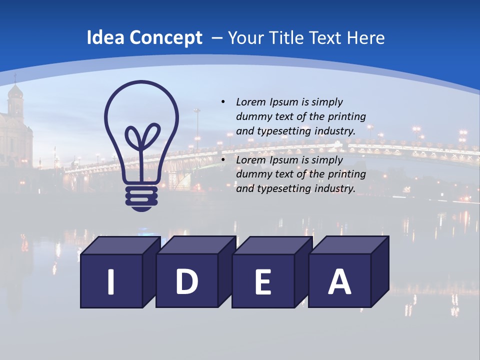 Temple Of Christ Our Saviour In Moscow PowerPoint Template