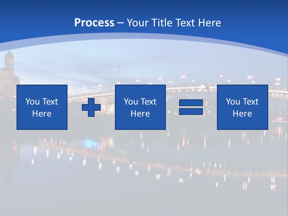 Temple Of Christ Our Saviour In Moscow PowerPoint Template