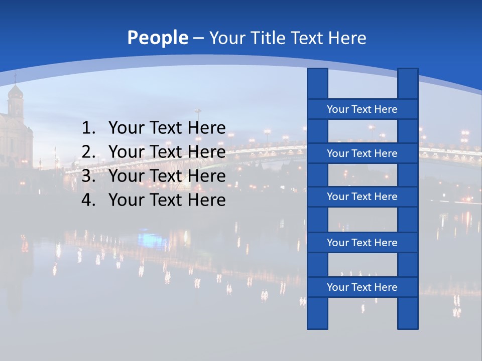 Temple Of Christ Our Saviour In Moscow PowerPoint Template