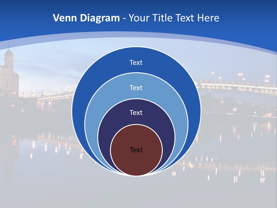 Temple Of Christ Our Saviour In Moscow PowerPoint Template