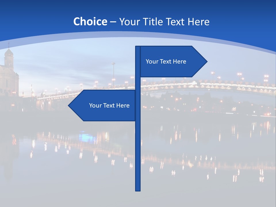 Temple Of Christ Our Saviour In Moscow PowerPoint Template