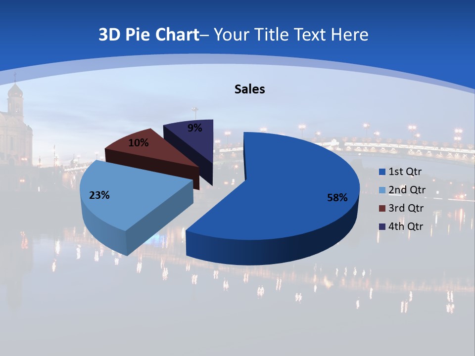 Temple Of Christ Our Saviour In Moscow PowerPoint Template