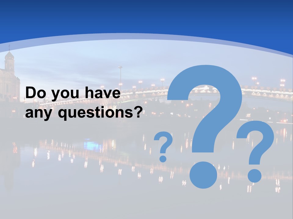 Temple Of Christ Our Saviour In Moscow PowerPoint Template