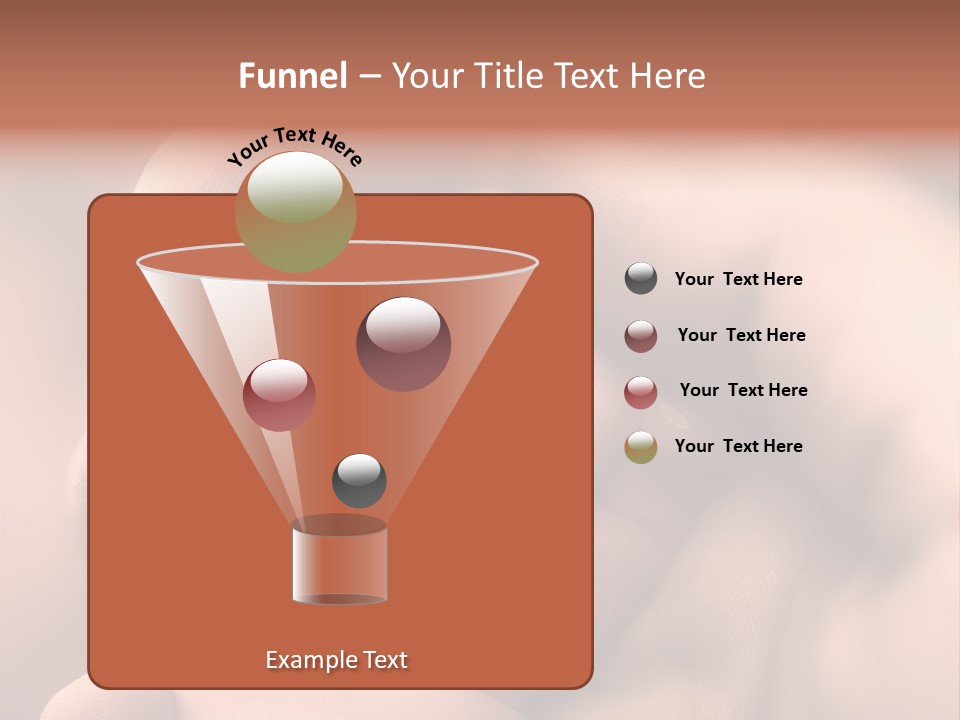 Mother's And Baby's Hands - Sepia PowerPoint Template