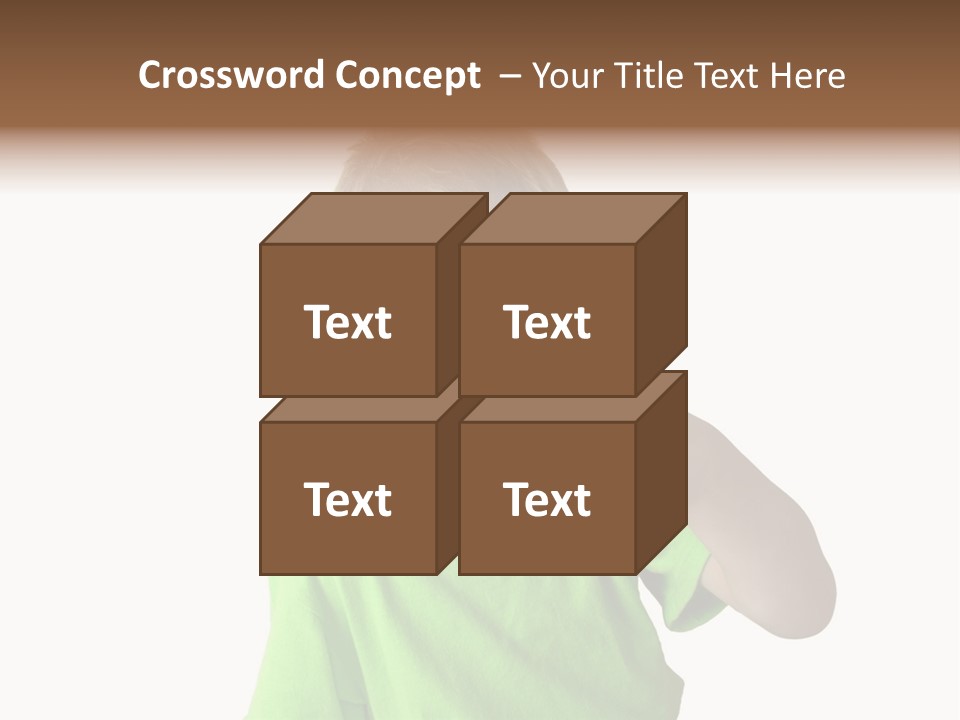 Boy Giving Ok PowerPoint Template