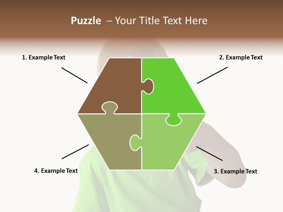 Boy Giving Ok PowerPoint Template