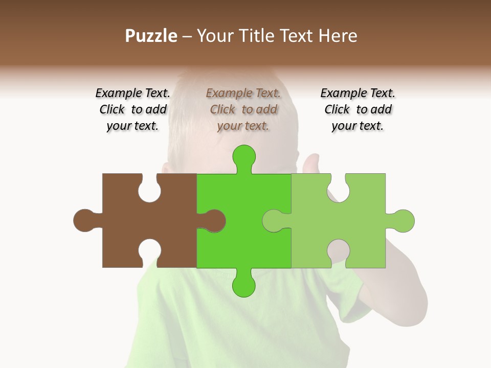 Boy Giving Ok PowerPoint Template