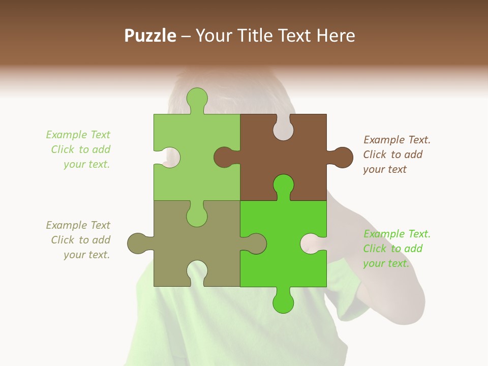 Boy Giving Ok PowerPoint Template