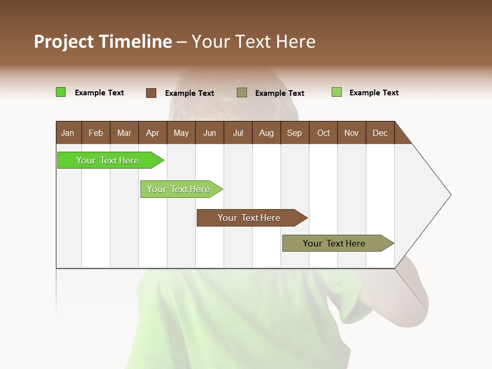 Boy Giving Ok PowerPoint Template