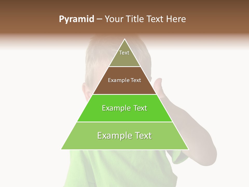 Boy Giving Ok PowerPoint Template