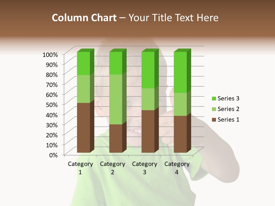 Boy Giving Ok PowerPoint Template