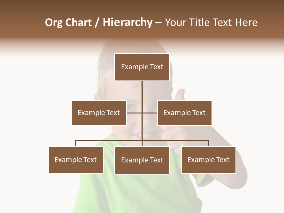 Boy Giving Ok PowerPoint Template