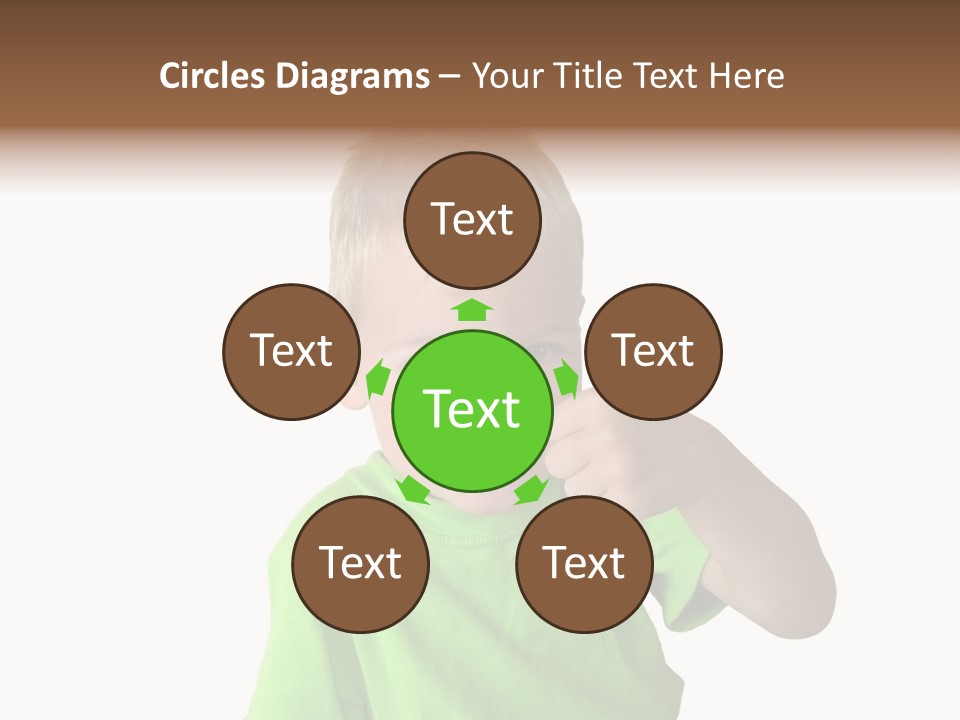 Boy Giving Ok PowerPoint Template