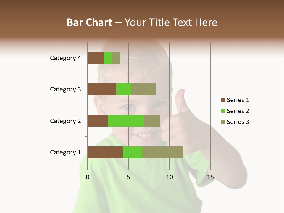Boy Giving Ok PowerPoint Template