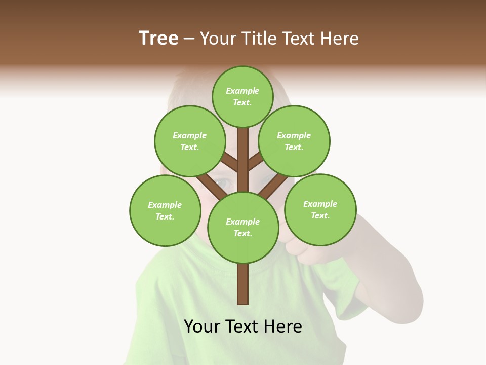 Boy Giving Ok PowerPoint Template