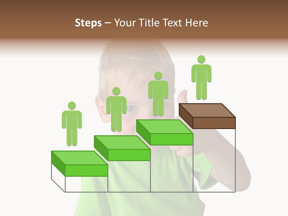 Boy Giving Ok PowerPoint Template