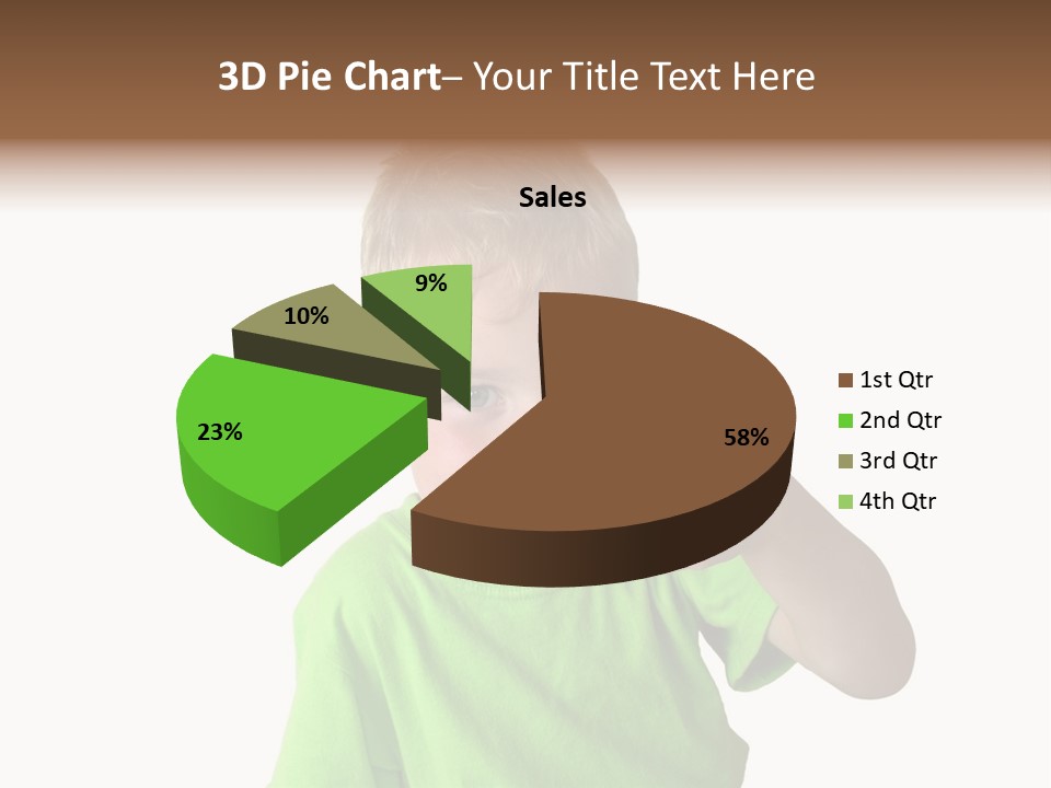 Boy Giving Ok PowerPoint Template