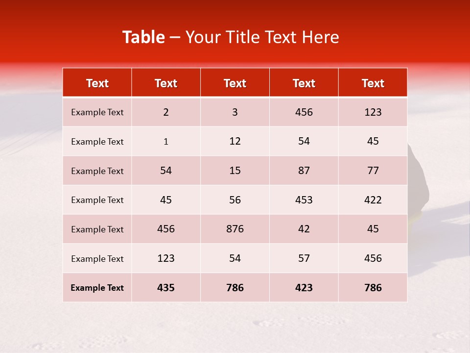 Young Bundled Up Girl Sleds On Frozen Lake PowerPoint Template