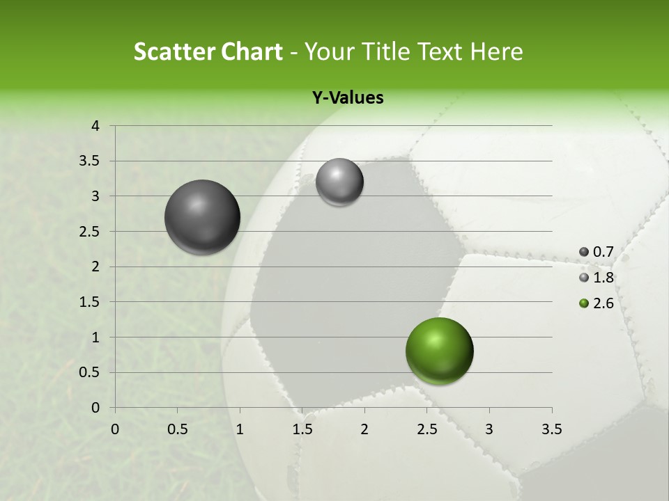 A Worn-Out Soccer Ball PowerPoint Template